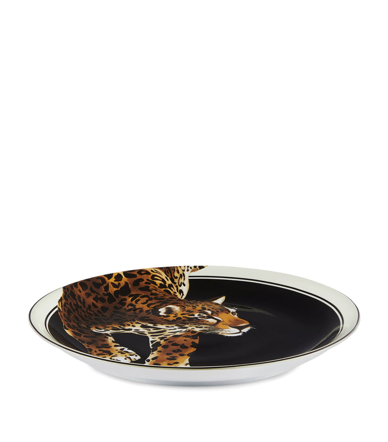 Dolce&Gabbana Casa leopard serving plate 40.5cm - British product