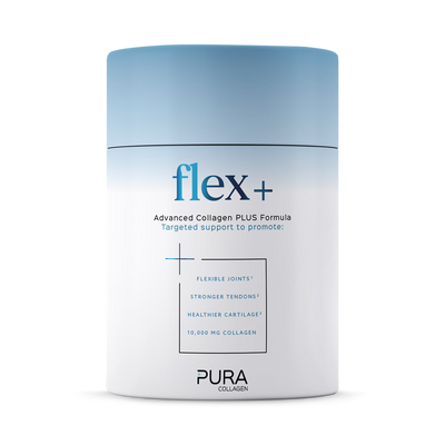 Pura Collagen Flex+ Advanced Collagen Plus Ungesüßtes Pulver Gelenkgesundheit 282 g