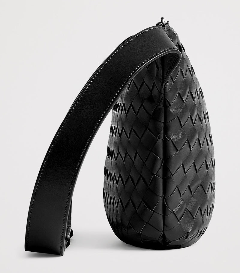 Bottega Veneta Day Sling cross-body bag in Intrecciato leather, UK version
