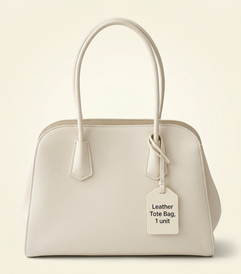 Prada medium leather top-handle bag - British product