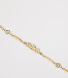 Jacquie Aiche bracelet yellow gold diamond - British product