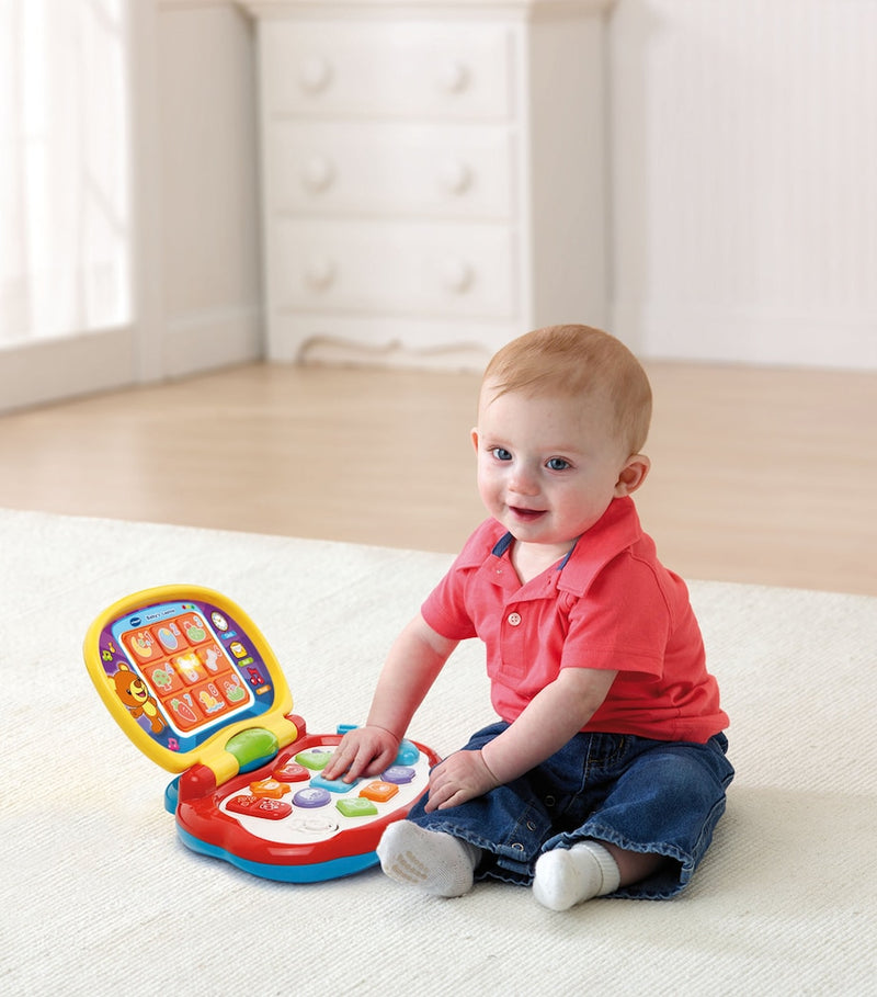 VTech Baby's Laptop with animal sounds and light-up screen - British product