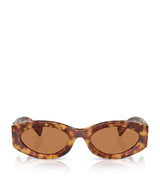 Harrods Miu Miu Acetate Oval MU11WS Sunglasses- Buy online at McGrocer