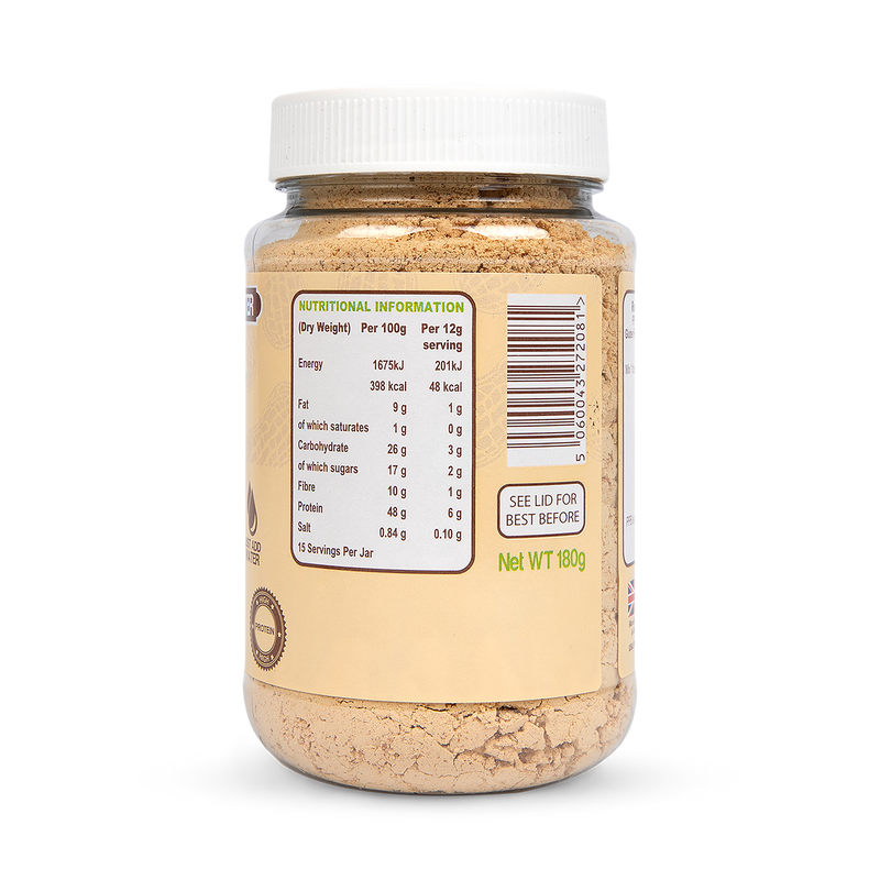 PPB Powdered Peanut Butter Original 180g, UK version