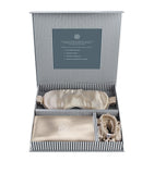 Gingerlily silk sleep set with pillowcase, eye mask, and scrunchies, UK version