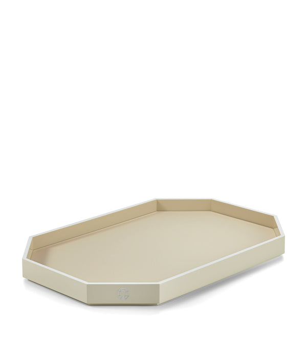 Baccarat Large Octogone Serving Tray 60cm x 40cm