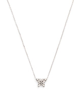 Harrods Suzanne Kalan White Gold and Diamond Princess Mini Butterfly Necklace- Buy online at McGrocer