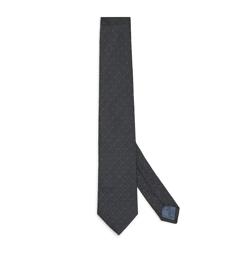 Emporio Armani silk jacquard tie 8cm - British product
