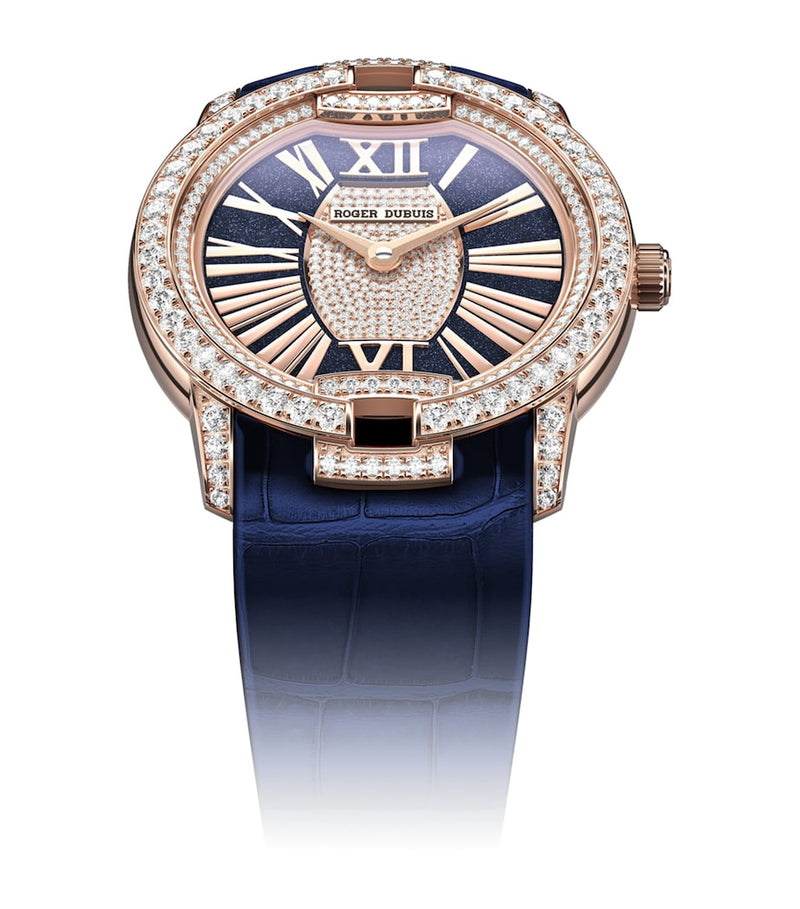 Roger Dubuis Velvet watch rose gold diamond 36mm, imported from the UK