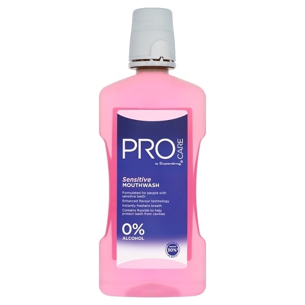Superdrug Procare Sensitive Mouthwash 500ml GOODS Superdrug