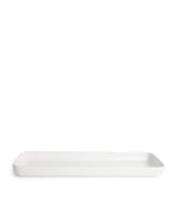 Harrods White Fluted Rectangular Porcelain Dish 36cm x 12.5cm- Buy online at McGrocer