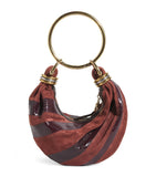 Chloé Mini Suede Snakeskin Bracelet Bag, UK version