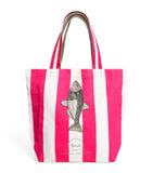 Harrods embellished fish tote bag, imported from the UK