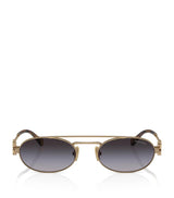 Harrods Miu Miu Injected Oval Sunglasses- Buy online at McGrocer