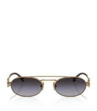 Miu Miu injected oval sunglasses design, UK version