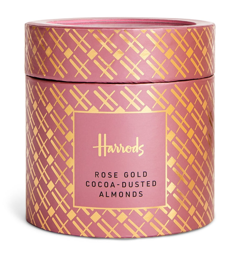 Harrods Rose Gold Cocoa-Dusted Almonds 325g, UK version