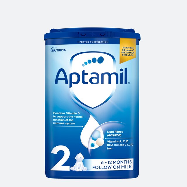 Aptamil 2 Follow On Baby Milk Formula Powder 6-12 Months   800g - McGrocer