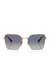 Harrods Vogue Oversized Metal Square Sunglasses- Buy online at McGrocer