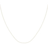 Harrods Astrid & Miyu White Gold and Pearl Necklace- Buy online at McGrocer