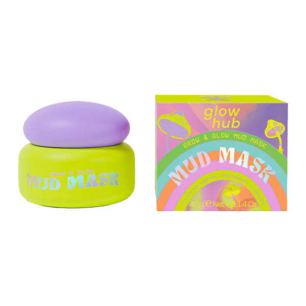 Glow Hub Grow & Glow Mud Mask, UK version