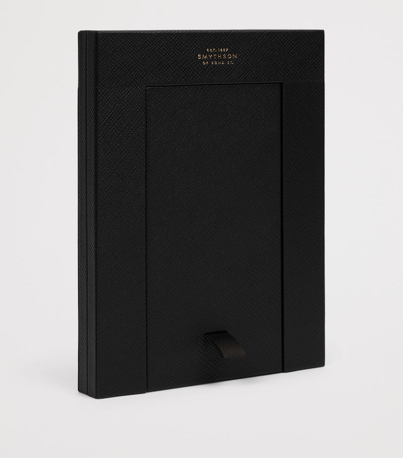 Smythson Calfskin Panama Double Frame 6 x 4 (British brand)