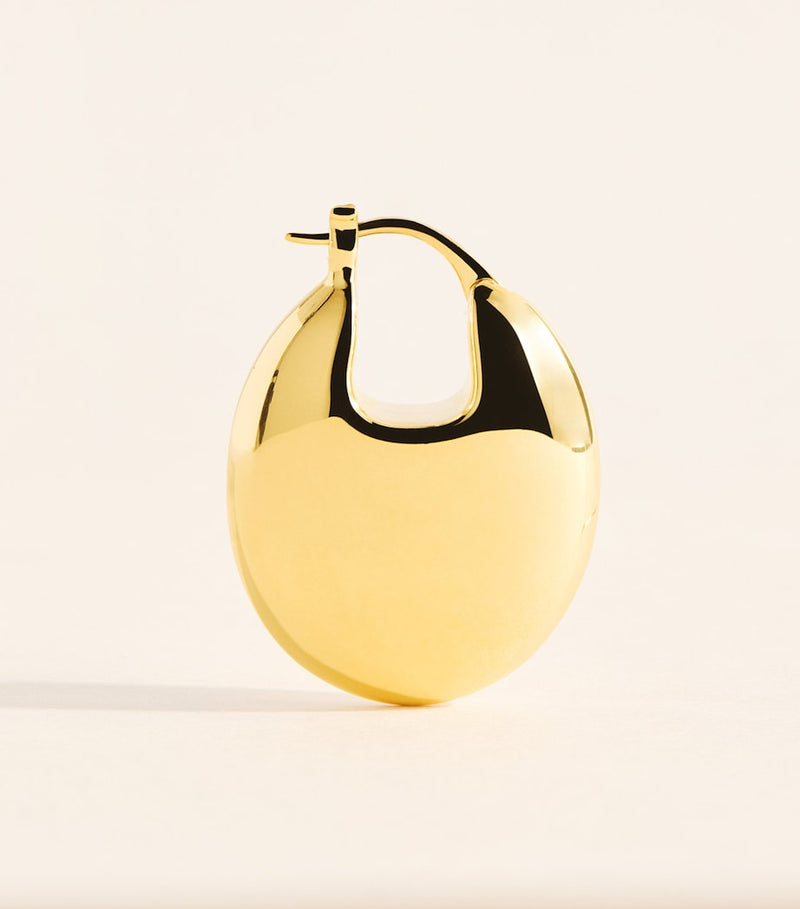 LIÉ STUDIO The Erin gold-plated earrings, sculptural design, imported from the UK