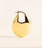 LIÉ STUDIO The Erin gold-plated earrings, sculptural design, imported from the UK
