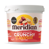 Meridian natural crunchy peanut butter 1kg, imported from the UK