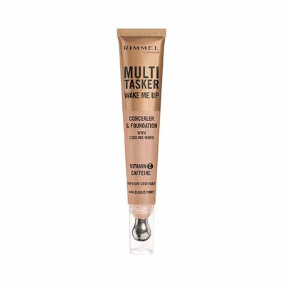 Superdrug Rimmel Multi Tasker Wake Me Up Concealer and Foundation Classic Ivory 20ml- Buy online at McGrocer