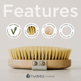 Hydrea London cactus body brush for exfoliation, UK version