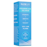 Superdrug Glowlife Hyaluronic Acid Eye Cream With UVA + UVB Filters 30ml- Buy online at McGrocer