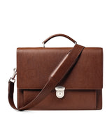 Harrods Aspinal of London Leather City Laptop Briefcase- Buy online at McGrocer