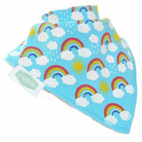 Ziggle Colour Burst Bandana Dribble Bib Set (British brand)