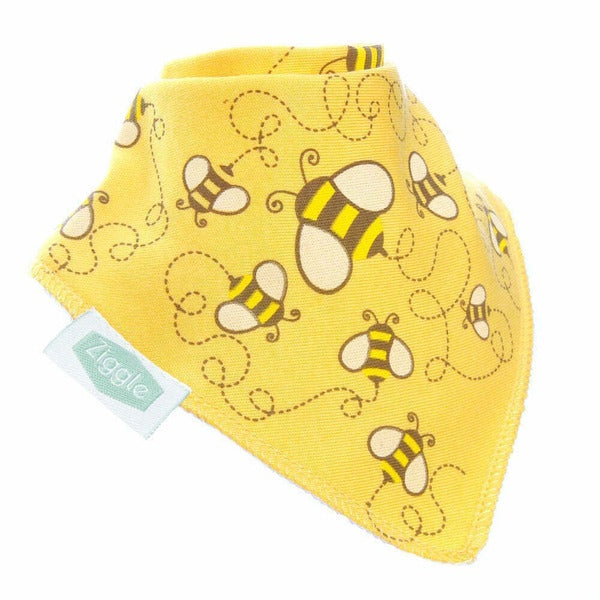 Ziggle Colour Burst Bandana Dribble Bib Set (British brand)