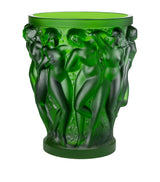 Harrods Lalique Bacchantes Crystal Vase 24cm- Buy online at McGrocer