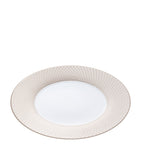 Christofle Malmaison Platinum Impériale porcelain underplate 31cm - British product