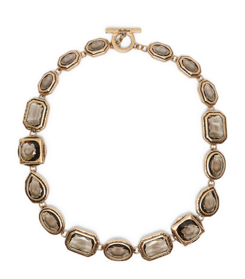 Max Mara embellished choker necklace - British product