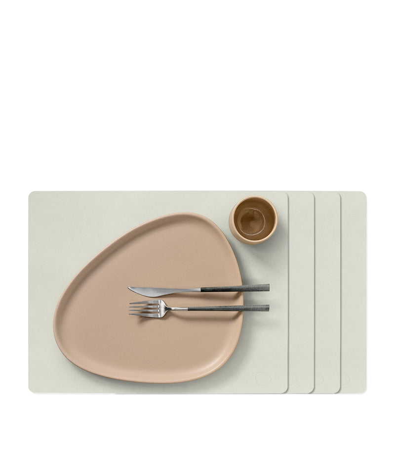 LIND DNA Large Nupo Square Placemats Set of 4, UK version
