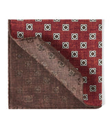 Harrods Brunello Cucinelli Silk Geometric Square Scarf 35cm- Buy online at McGrocer