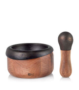 Harrods Cole & Mason AdHoc Wood Crush Pestle and Mortar Herb and Spice Grinder- Buy online at McGrocer