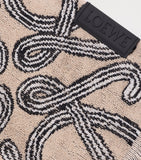 LOEWE Paula's Ibiza Anagram fringed towel 70cm x 145cm - British product