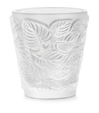 Lalique Feuilles Votive candle holder 8cm, UK version