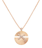 Chaumet Jeux de Liens Harmony pendant rose gold diamond, imported from the UK