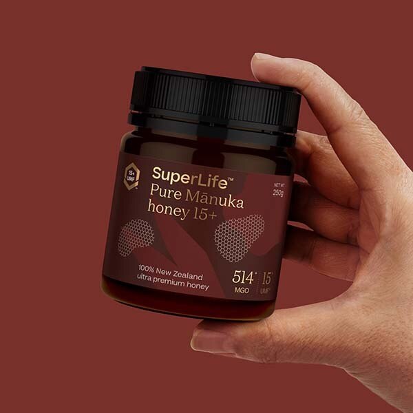 SuperLife Pure Manuka Honey 15+ MGO 514+ 250g GOODS Superdrug