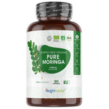 Superdrug WeightWorld Organic Moringa 1650mg Vegan Capsules, 180 Count- Buy online at McGrocer