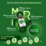 WeightWorld Organic Moringa Capsules 1650mg 180 Vegan Capsules (British brand)