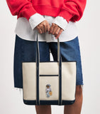 Polo Ralph Lauren canvas tote bag with Polo Bear, UK version