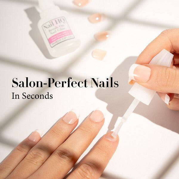 Nail HQ Brush on Nail Glue 10 ml, imported from the UK
