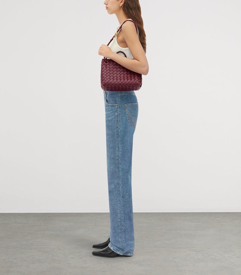 Bottega Veneta Andiamo small leather top-handle bag, UK version