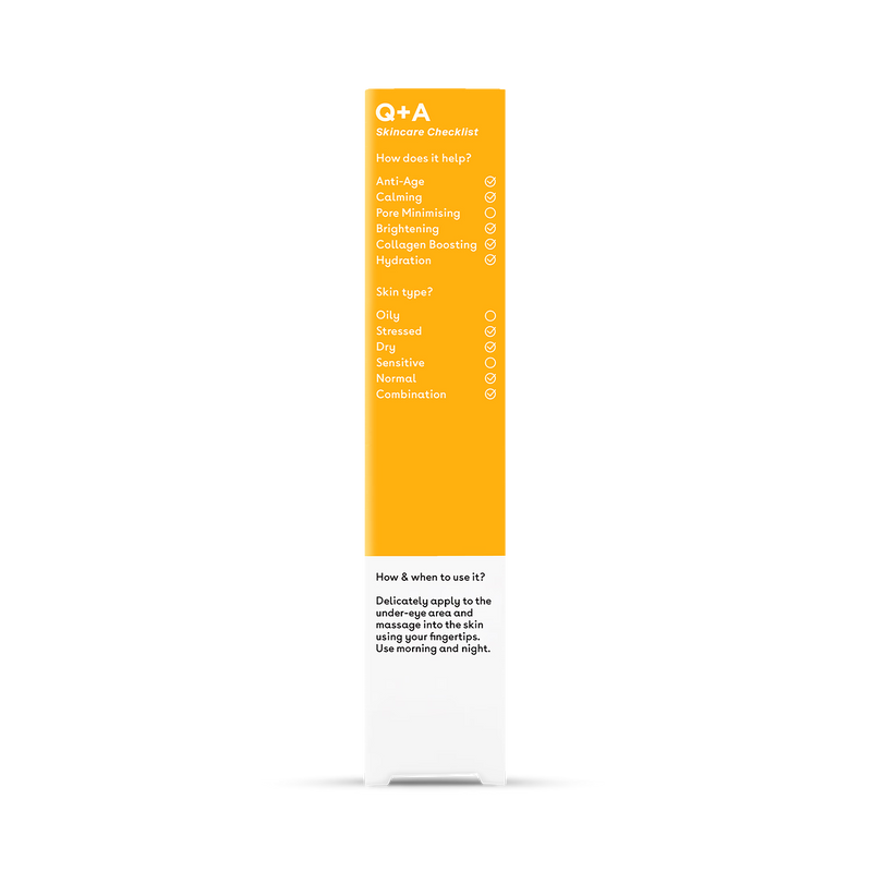 Q+A Vitamin C Eye Cream 15ml